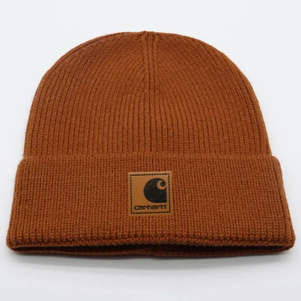 Carhartt WIP Watch Beanie Rust Brown Beanie - 1
