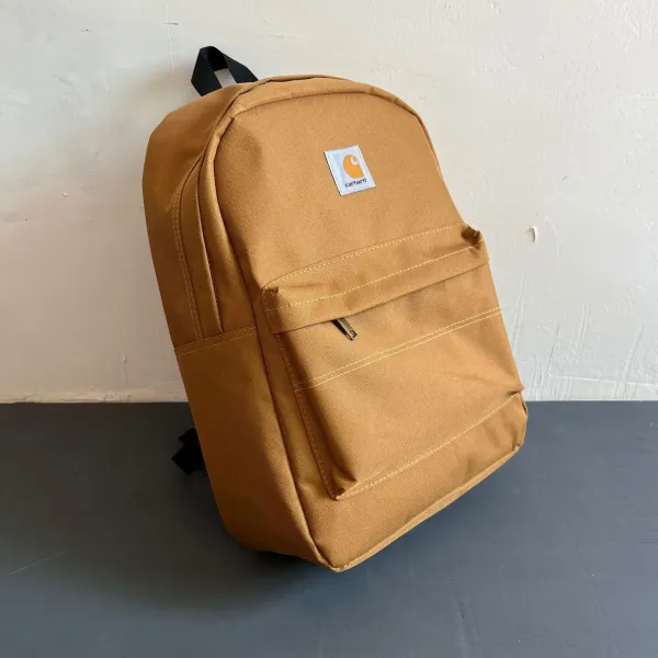 Carhartt WIP Classic Canvas Backpack Amber Brown - 11