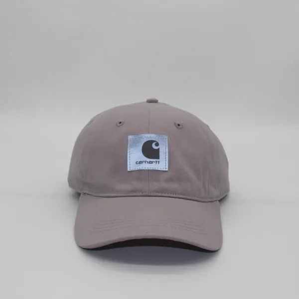 Carhartt WIP Script Logo Patch Cap White Baseball Cap - 6