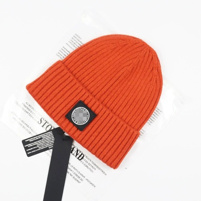 Stone Island Ribbed Beanie Gray - 5