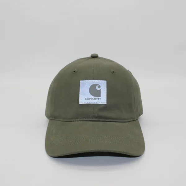 Carhartt WIP Script Logo Patch Cap White Baseball Cap - 5