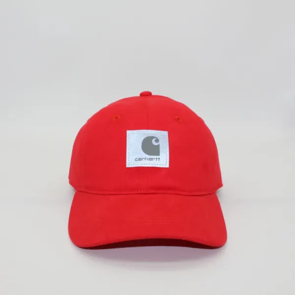 Carhartt WIP Script Logo Patch Cap White Baseball Cap - 12