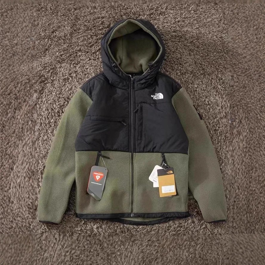 Fleece Sherpa Hooded Puffer Jacket