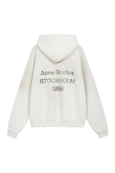 Acne Studios Script Logo Zip-Up Jacket Gray - 23