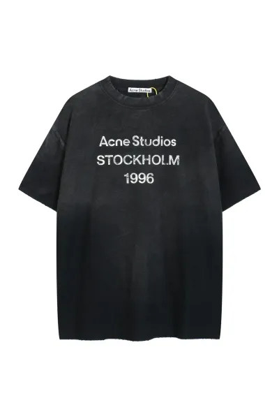 Acne Studios Script Logo Zip-Up Jacket Gray - 31