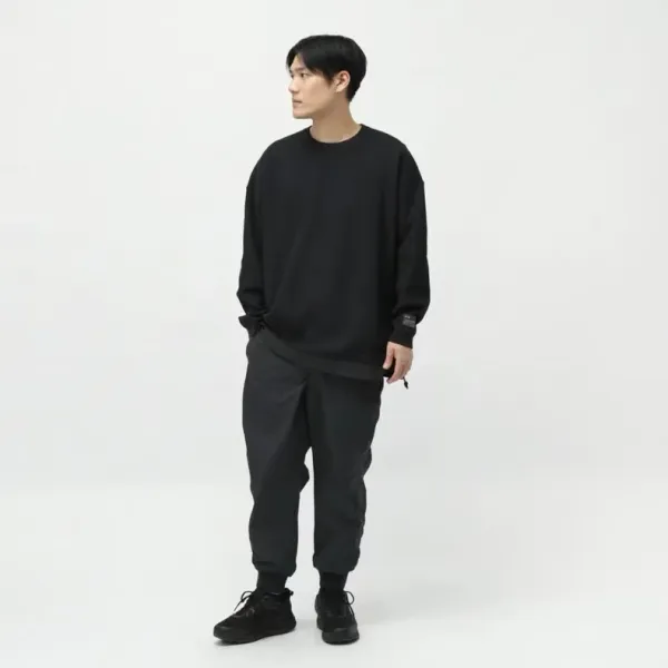 A Bathing Ape Waffle Knit Crewneck Beige Sweater - 11