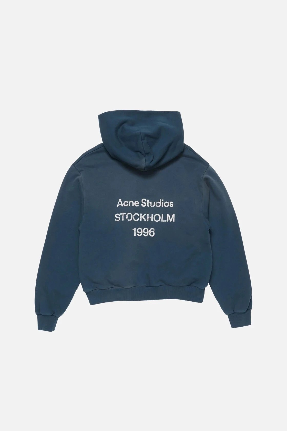 Acne Studios Stockholm 1996 Hoodie Navy - 1