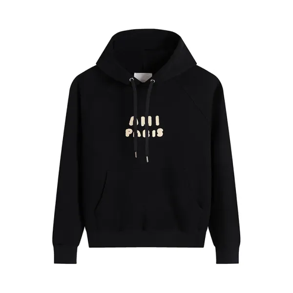 Off-White Diag Paris Black Hoodie - 1