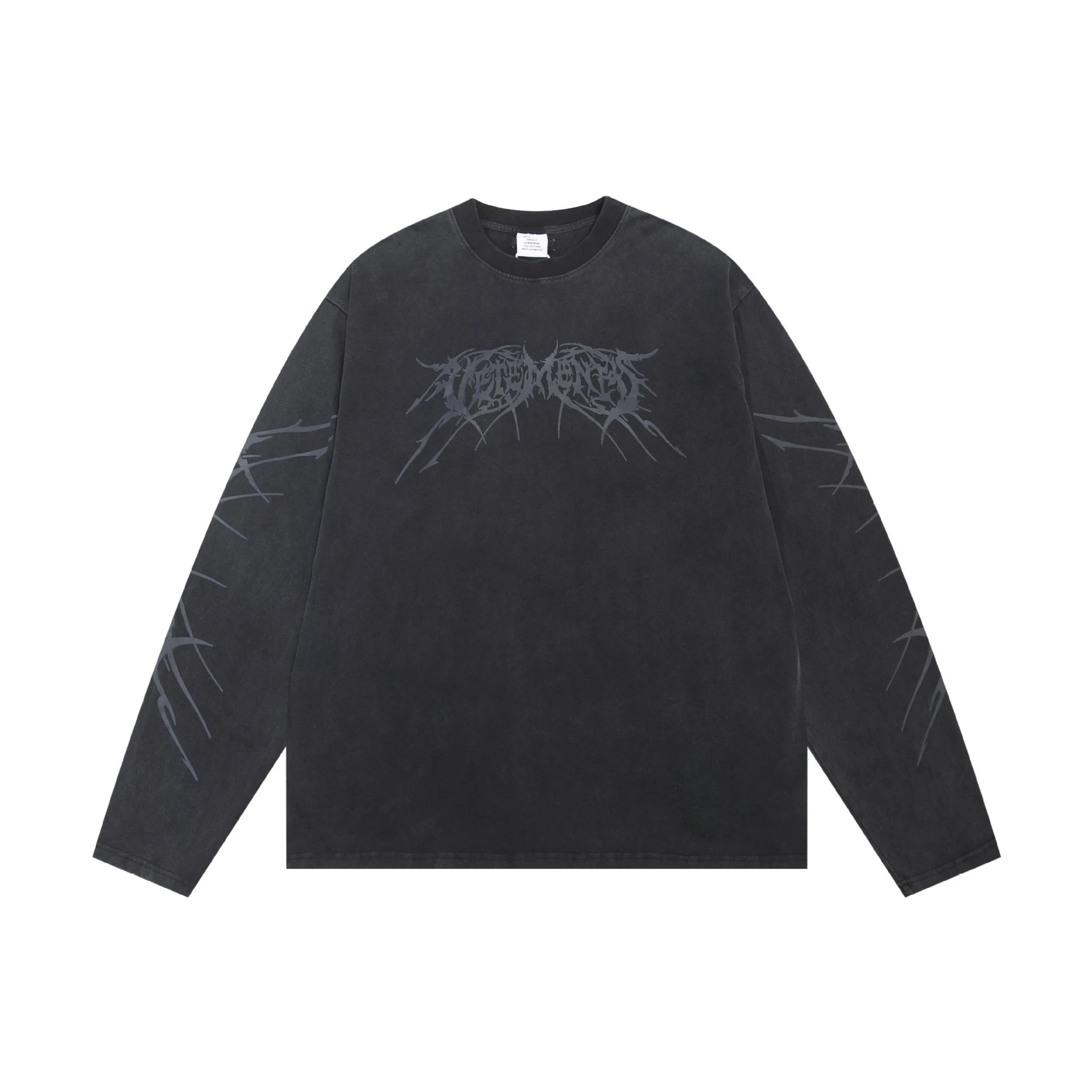 VET Wing Graphic Red Print Long-Sleeve T-Shirt photo 2