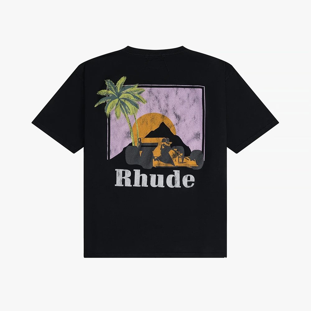 Summer Racing Beach Print T-Shirt photo 7