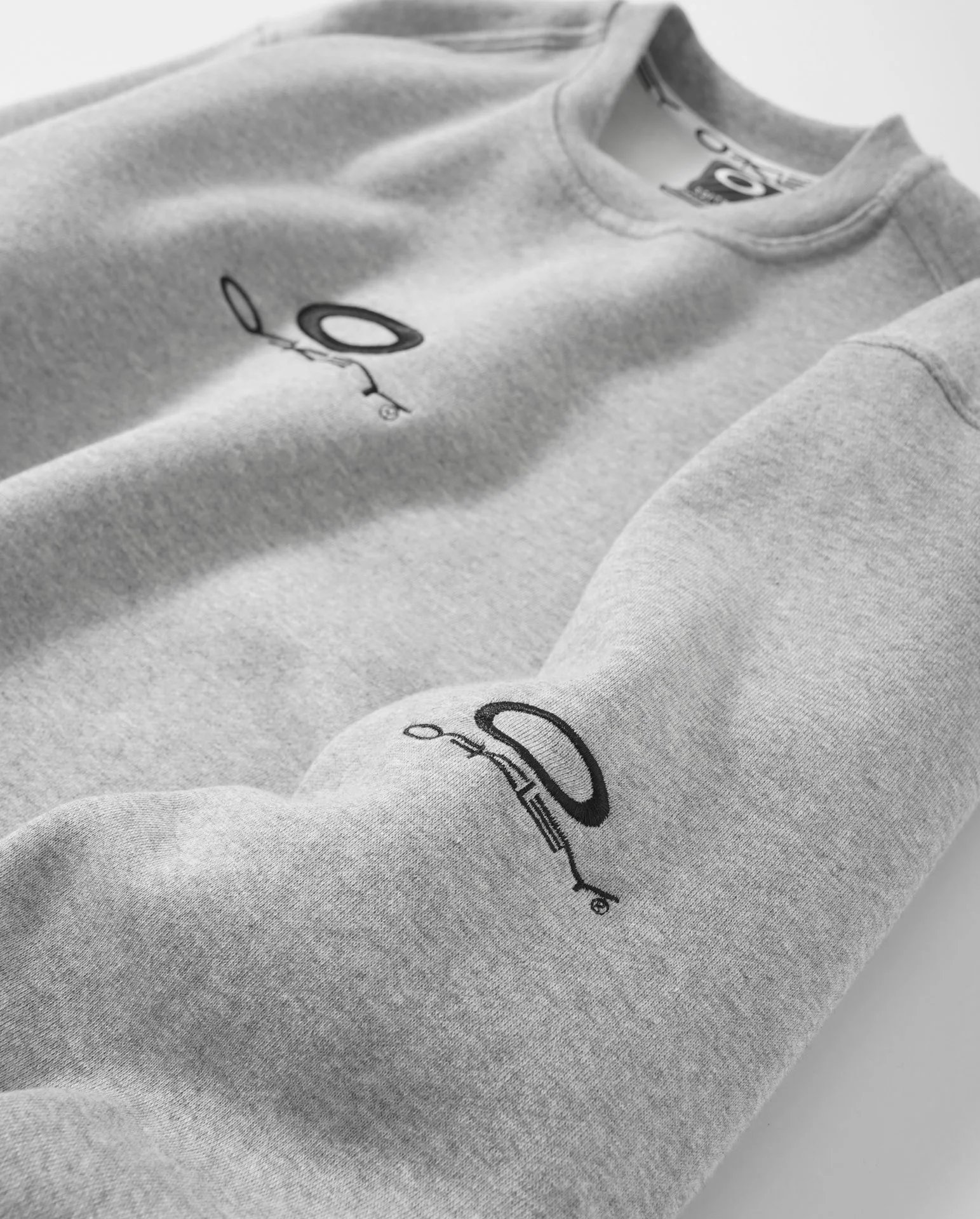 Oakley Logo Crewneck Sweatshirt Gray - 11