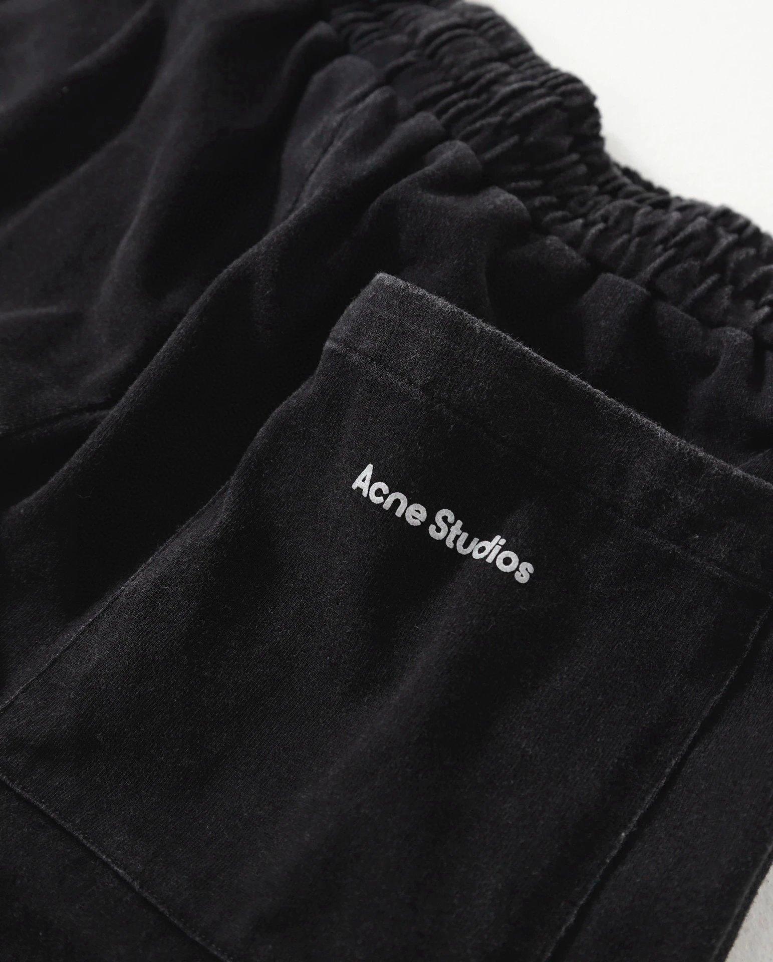 AC Washed Sweatpants Loose American Vintage Zip Pants photo 7