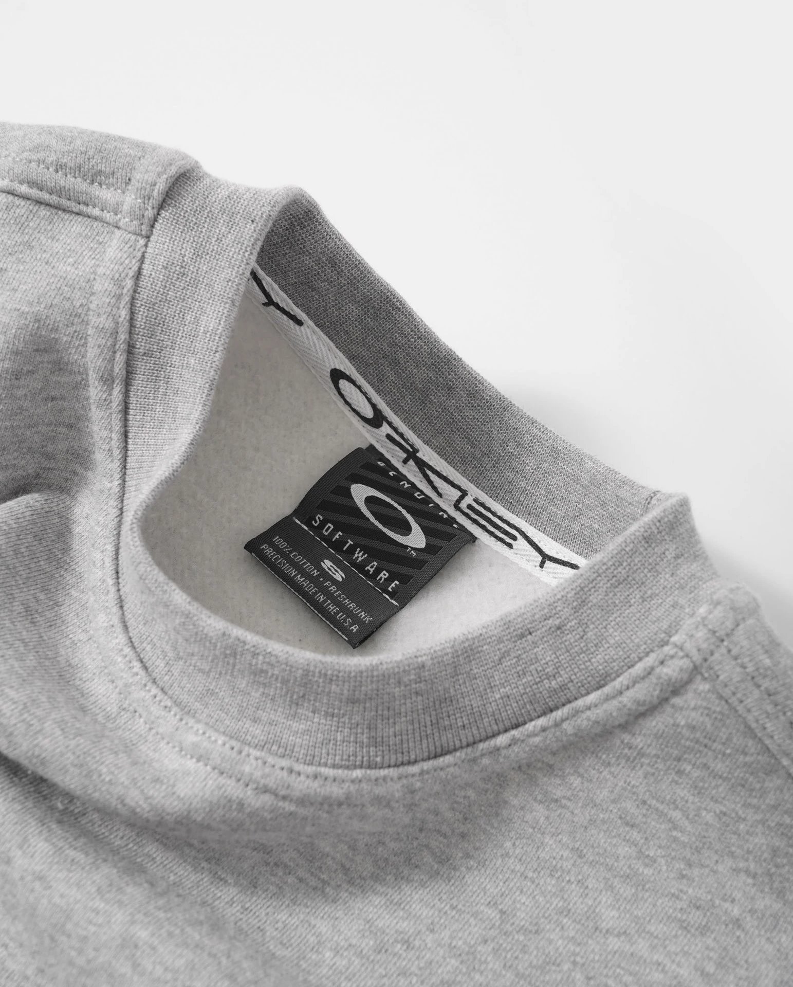 Oakley Logo Crewneck Sweatshirt Gray - 14