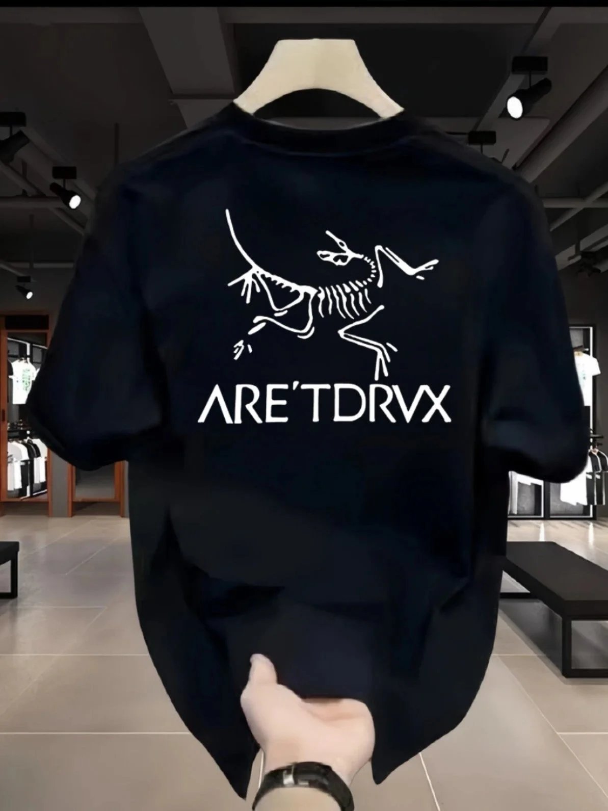 Bird with Text Black