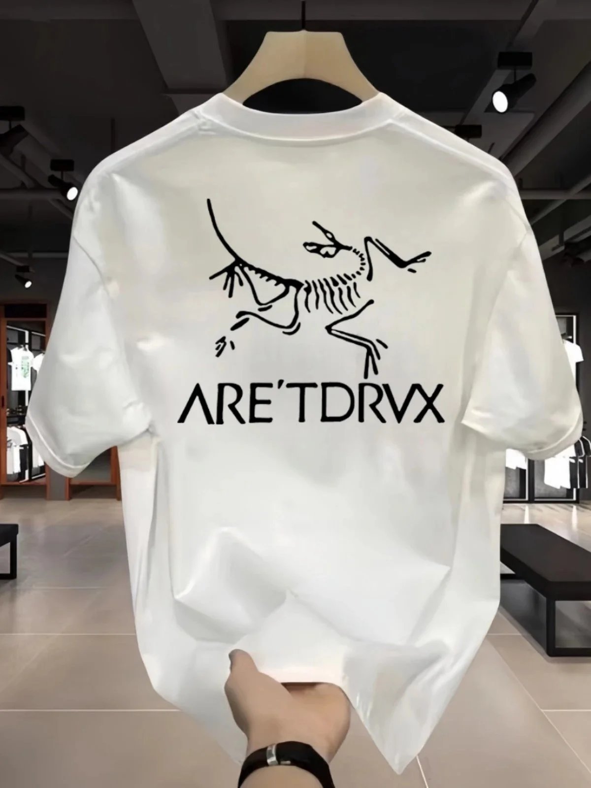 Bird with Text White