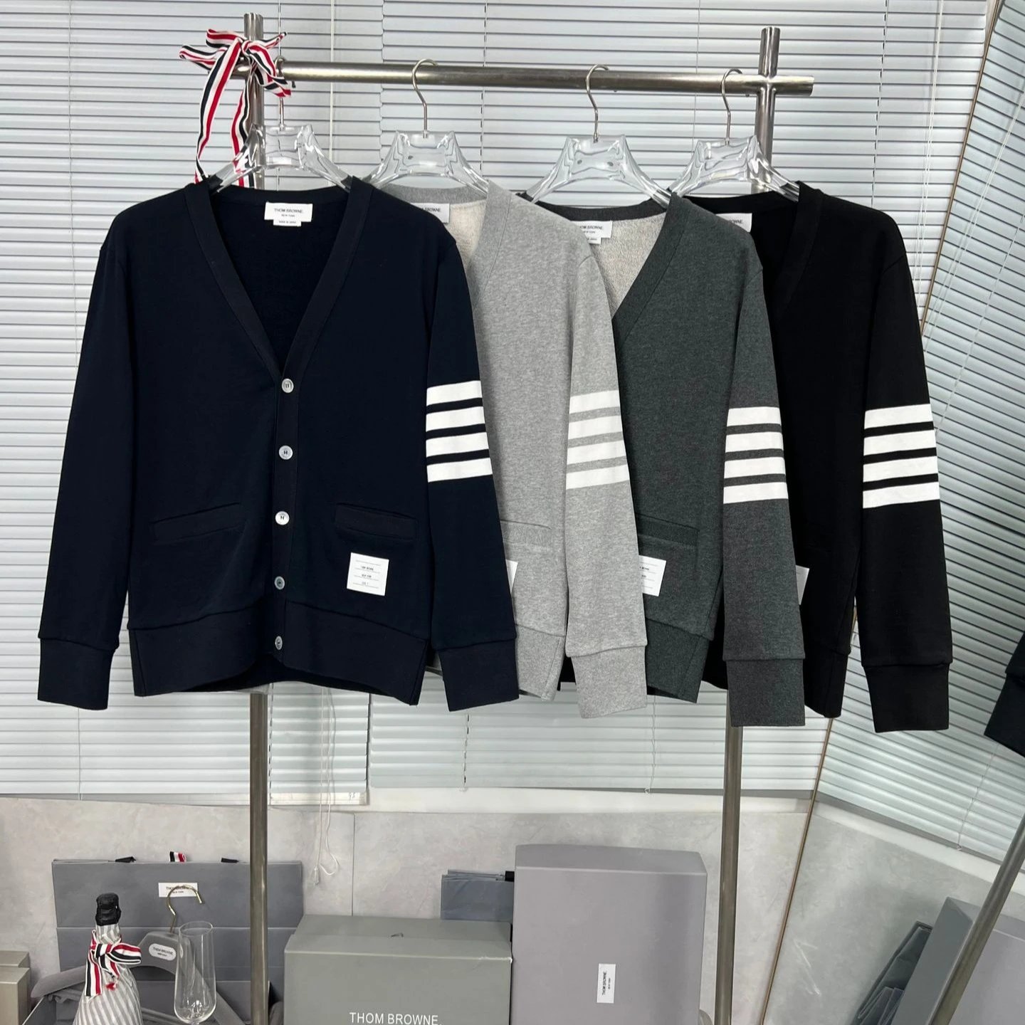 Thom Browne Black V-