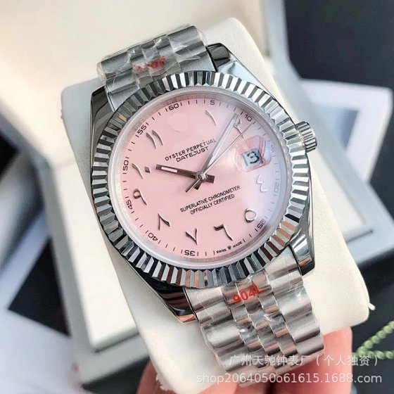 Lao Jia Middle East Diary Series Watches Oyster Perpetual Dog Tooth Ring Middle East Digital Dial Men's Mechanical Watch Wholesale