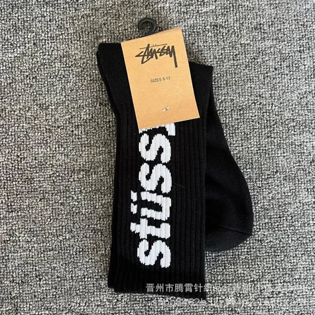Stüssy Socks Ribbed Crew Logo product detail image 18