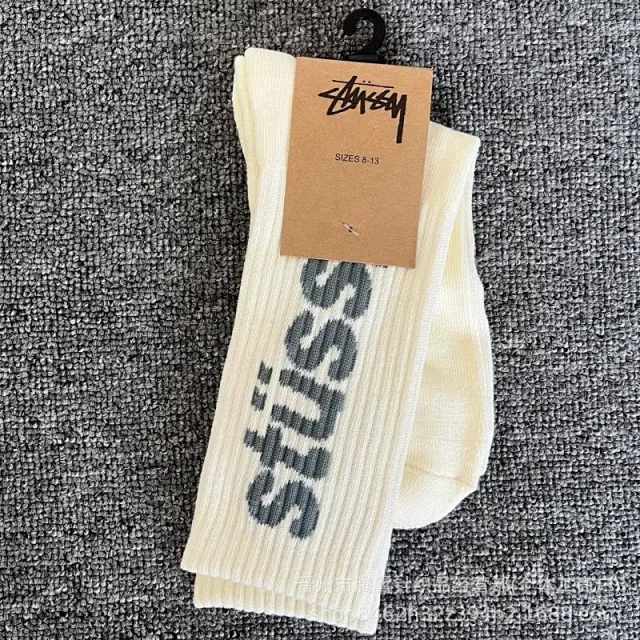 Stüssy Socks Ribbed Crew Logo product detail image 13