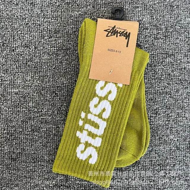 Stüssy Socks Ribbed Crew Logo product detail image 10
