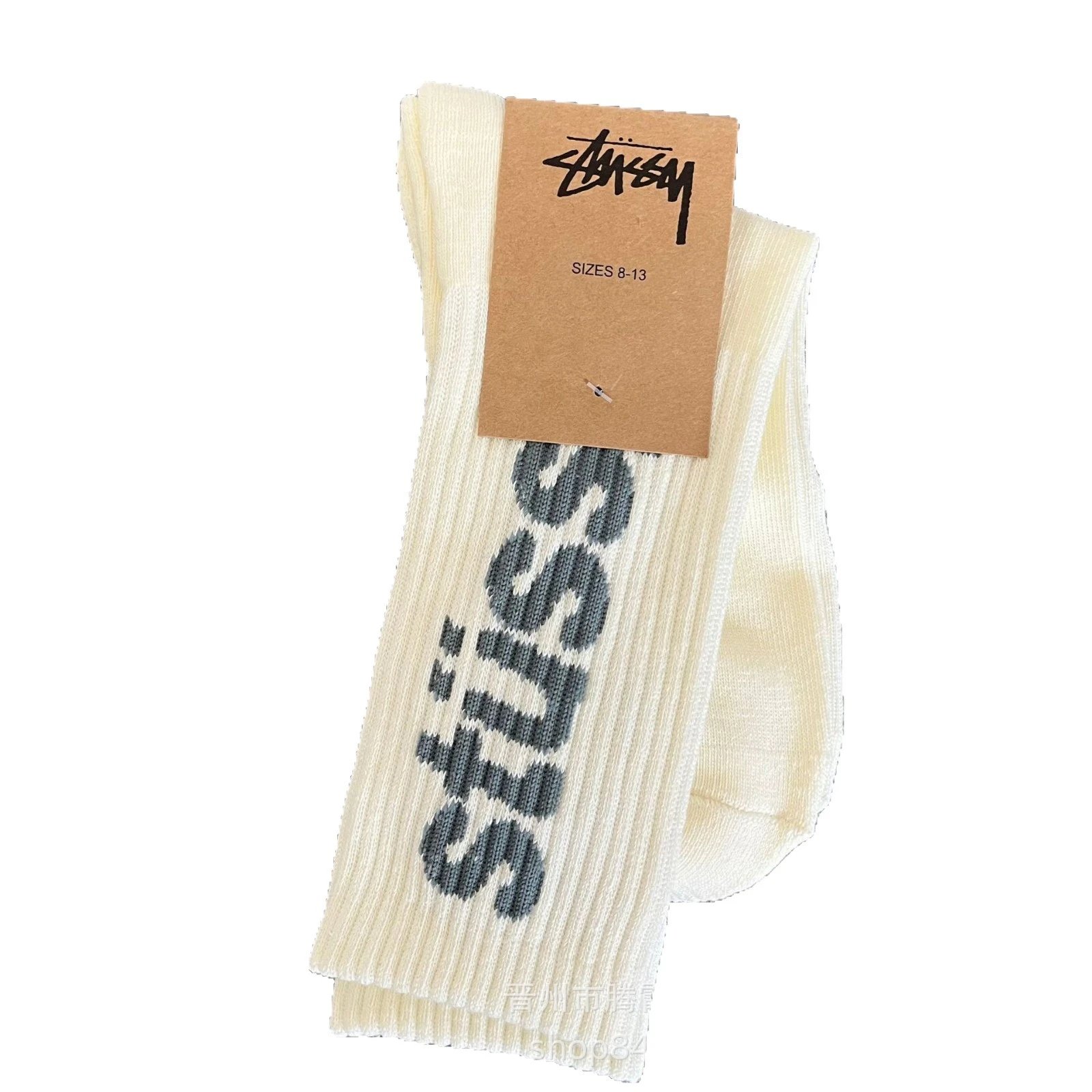 Stüssy Socks Ribbed Crew Logo image 5