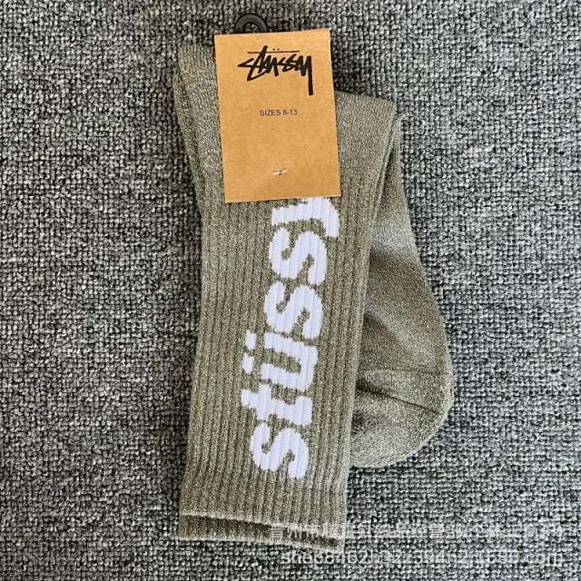 Stüssy Socks Ribbed Crew Logo product detail image 20