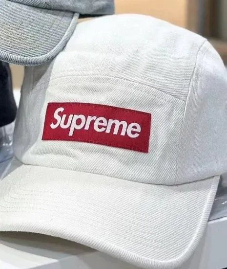 Supreme S Logo Washed Cotton Baseball Cap Green - 41