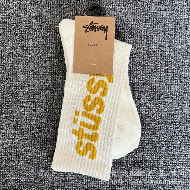 Stüssy Socks Ribbed Crew Logo product detail image 12