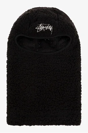 Stüssy Hats Sherpa fleece balaclava with eye opening product detail image 5