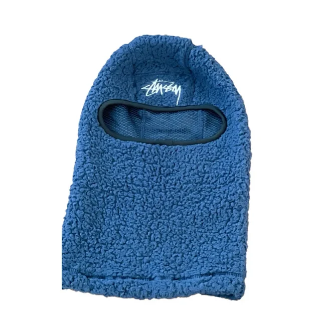 Stüssy Hats Sherpa fleece balaclava with eye opening product detail image 6