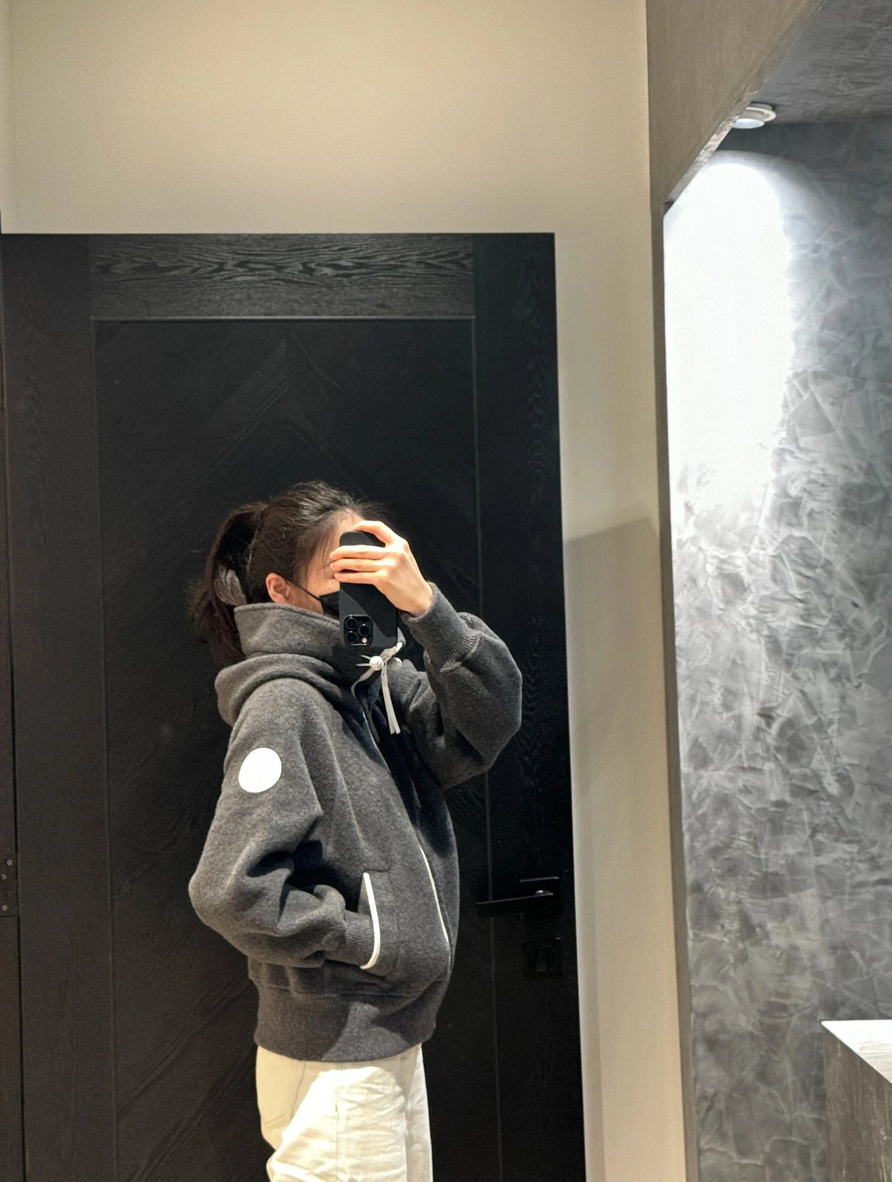 Canada Goose Fleece Hoodie Beige Hoodie - 33