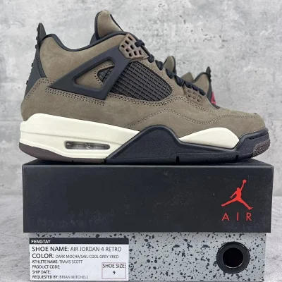 Jordan 4 Travis Scott