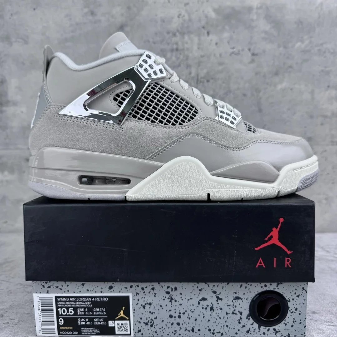 Jordan 4 Manila — 4 Vintage Grey AQ9129-001 colorway — USFans Spreadsheet photo