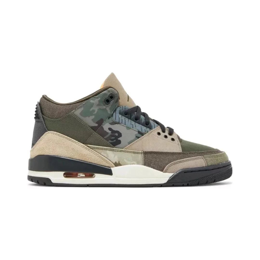Jordan 3 Black Cat — Patchwork colorway — USFans Spreadsheet photo