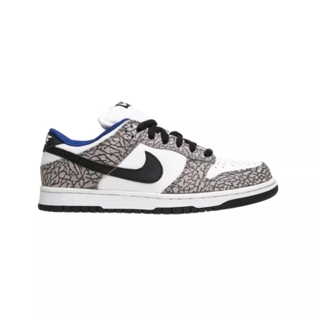 Dunk x eBay Shoes — Supreme White Cement colorway — USFans Spreadsheet photo