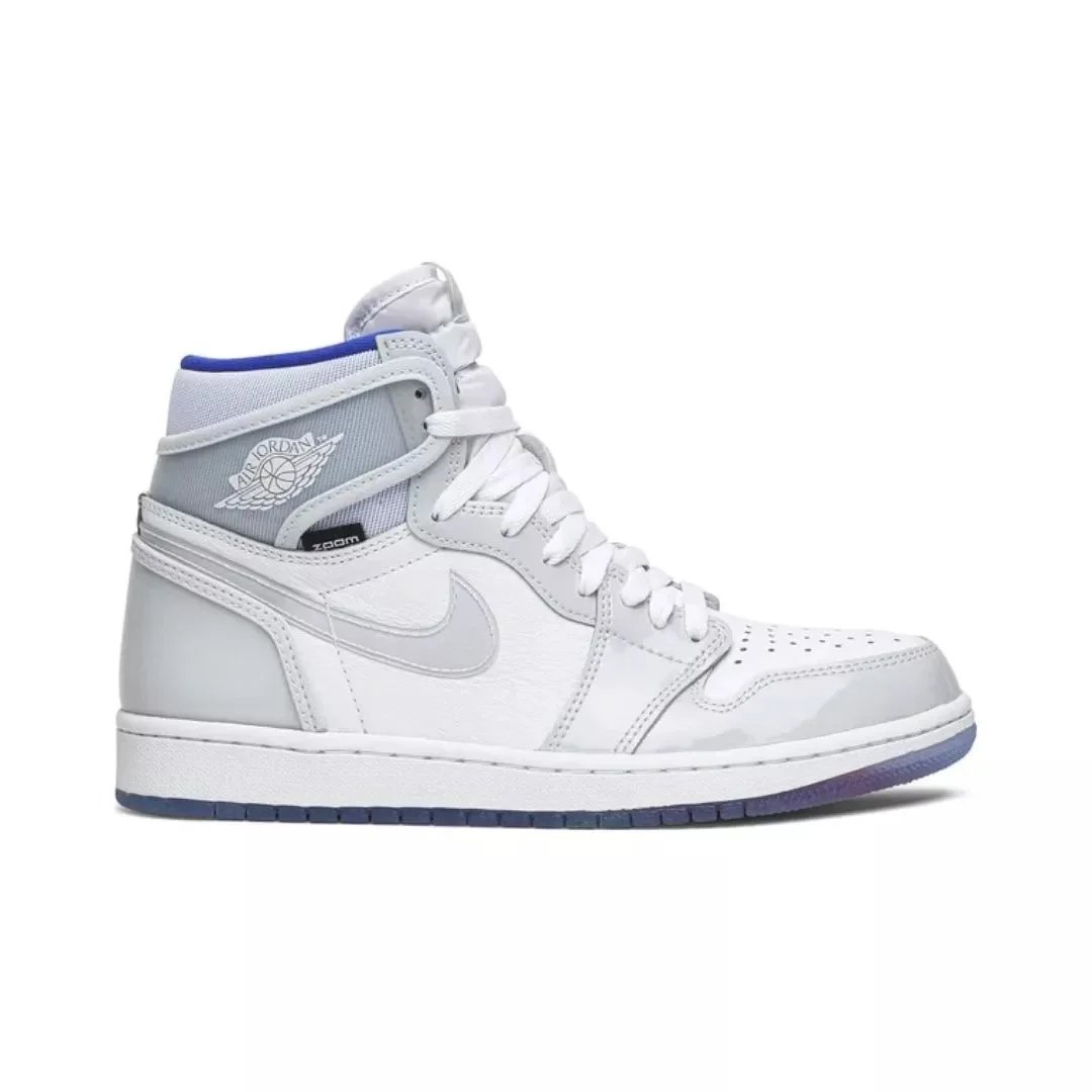 Jordan 1 Prototype — Zoom White Racer Blue colorway — USFans Spreadsheet photo