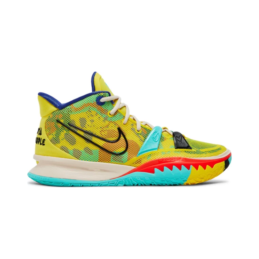 Nike Kyrie 5 Spongebob Squarepants — 7 '1 World 1 People' colorway — USFans Spreadsheet photo