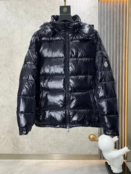 thumbnail for The highest quality M*oncler classic Maya down jacket NFC, customized up to 90 white duck down anti-drill down fabric, excellent fluff, full filling, fashionable trend, sweater is very suitable for sweatshirts and sweaters, high neckline and hooded windproof and warm design