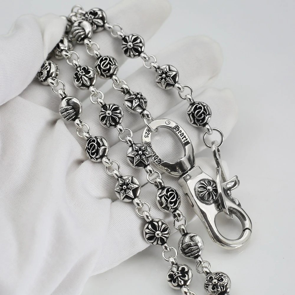 American Hip-hop Punk Retro Clasp Necklace