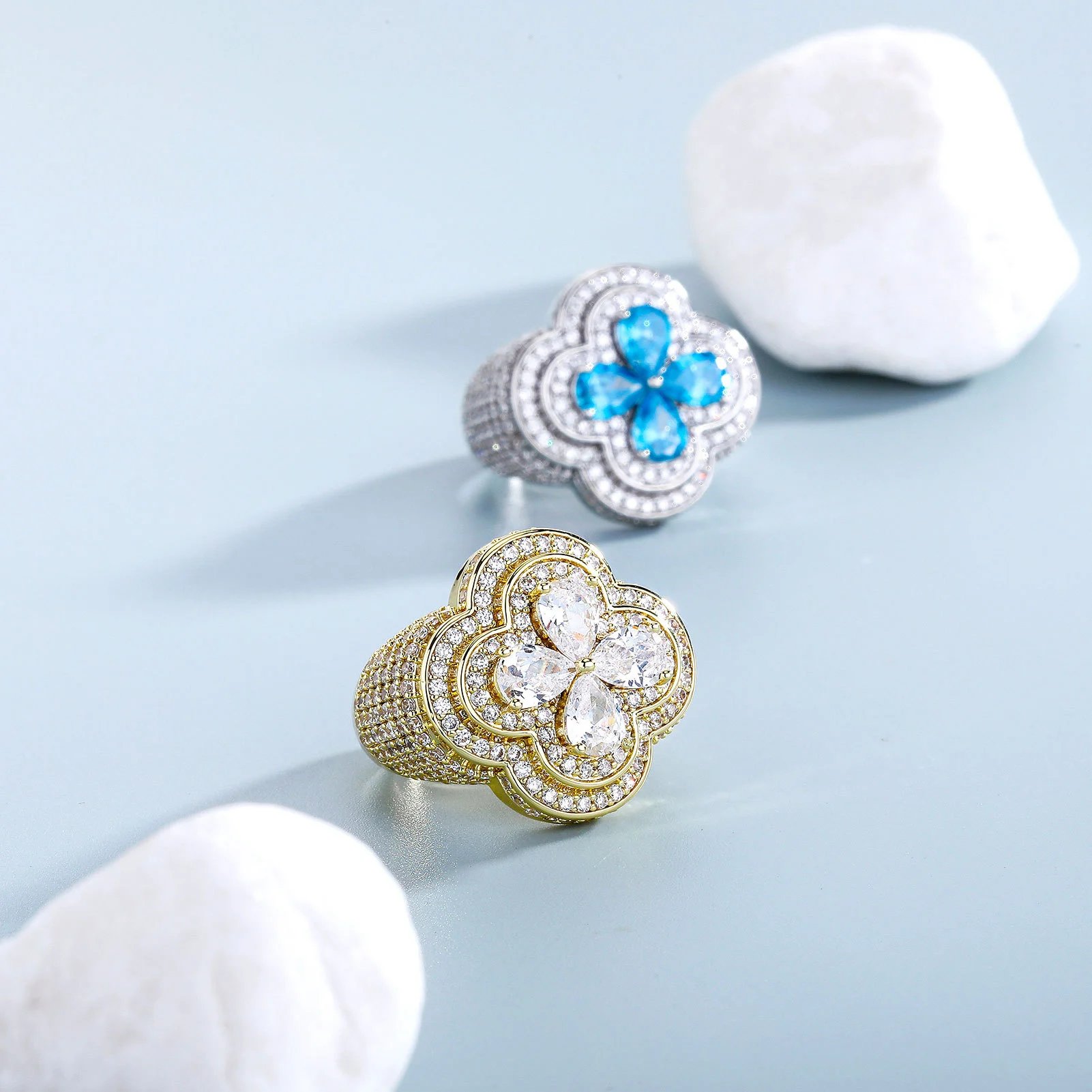 Flash Diamond Personalized Ring