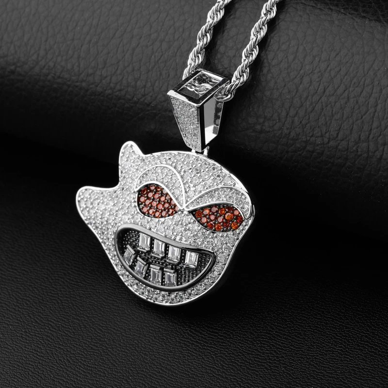 Full Zircon Hip-hop Necklace