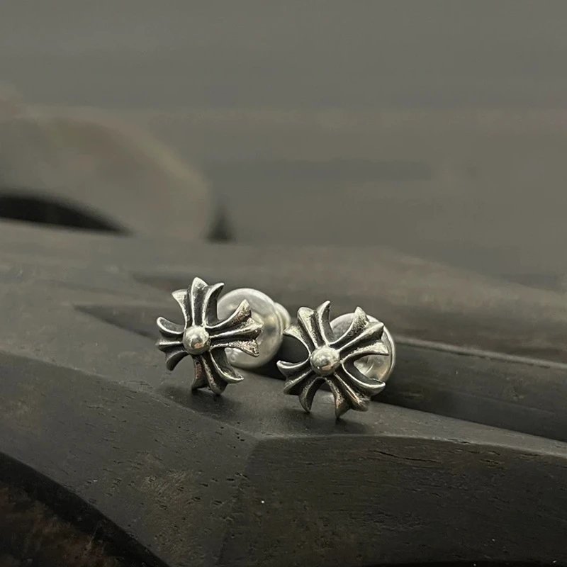 Retro Distressed Personalized Trend Earrings