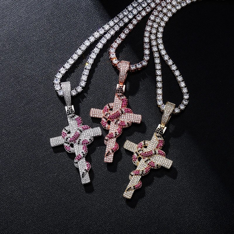 Cobra Cross Pendant
