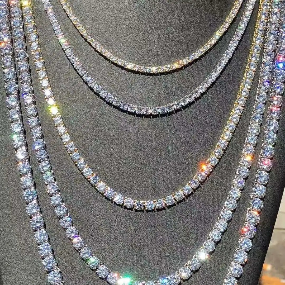 Diamond-studded Punk Necklace
