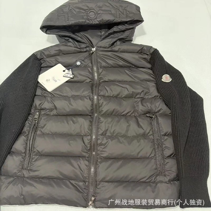 Knitted hooded letter 90 velvet