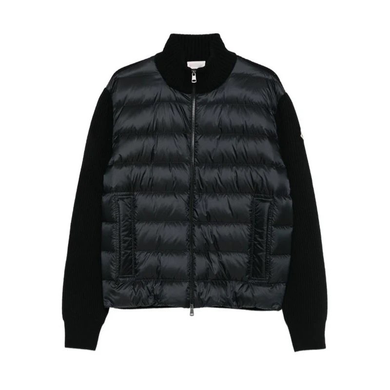 2608 Knitted Down Jacket Black