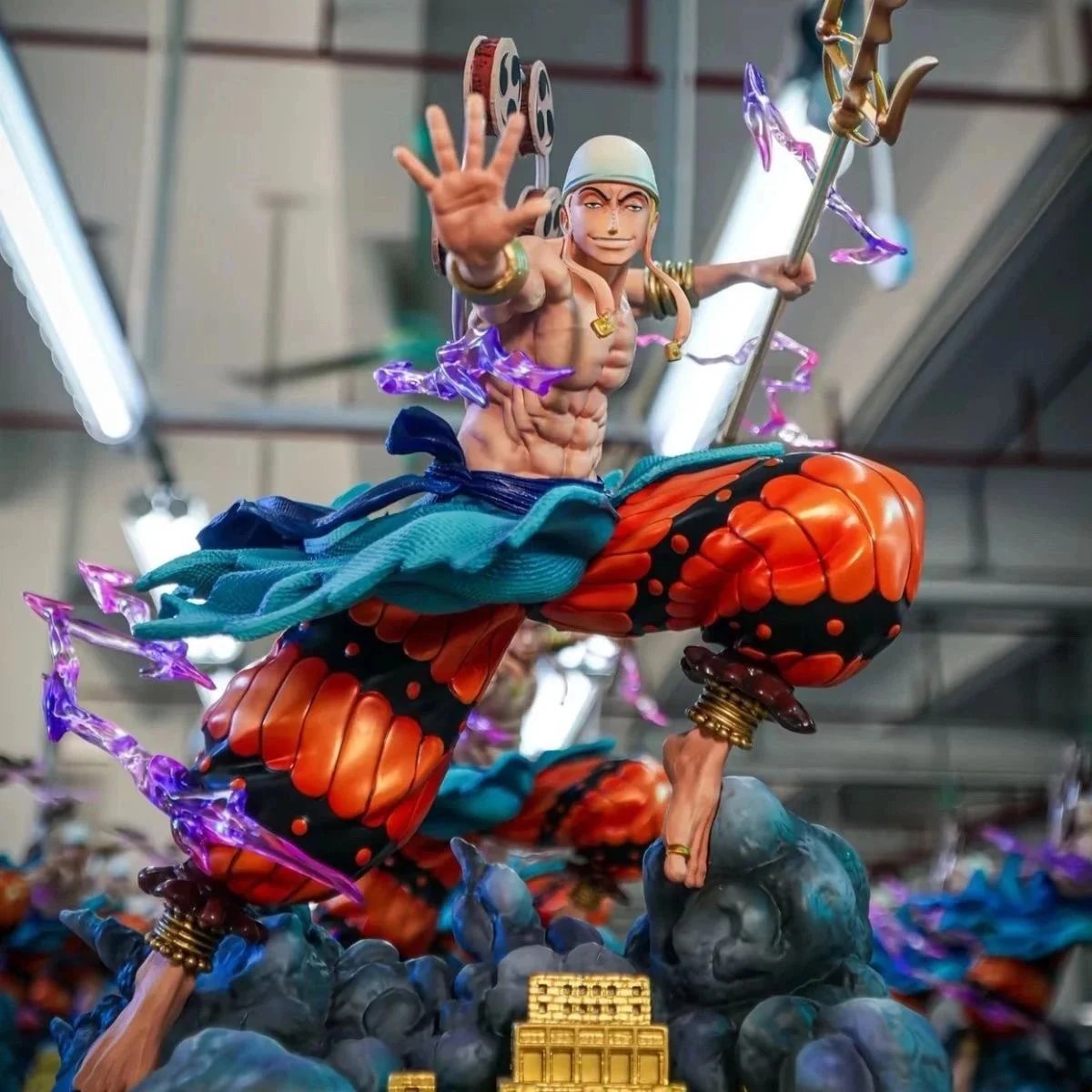 Last Sleep Studio One Piece Eneru Thor Eneru Resin Figure
