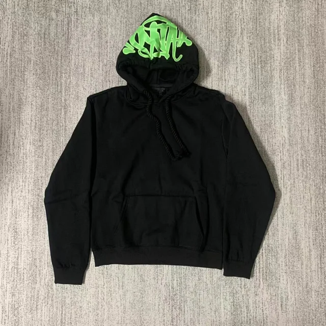 Unbranded Hoodies & Sweatshirts Graffiti-print pullover hoodie with rope drawstrings and kangaroo pocket product detail image 22