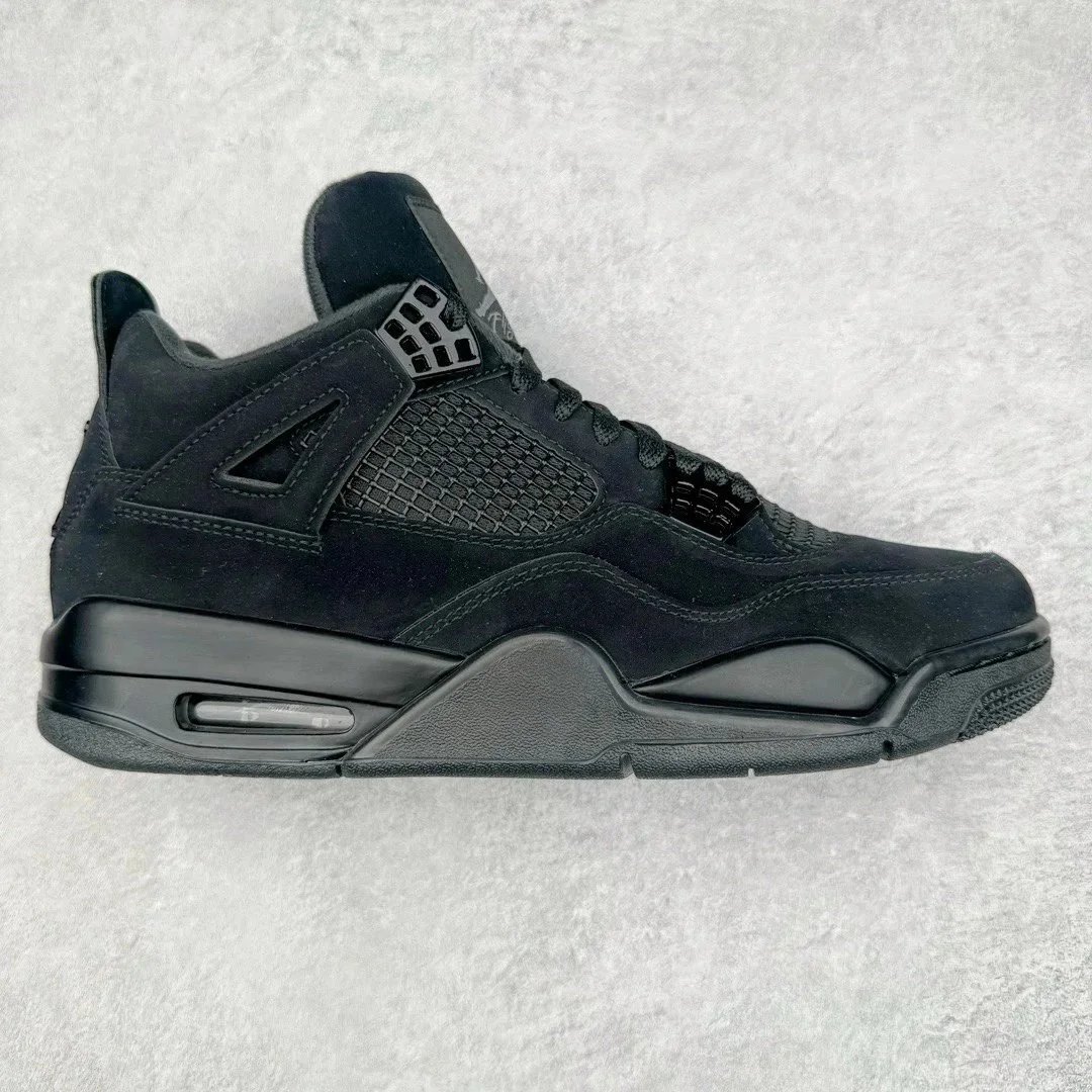 nike耐克随时下架 D版 头层 特价 Air Jordan AJ4 Retro 黑猫 CU1110-010 大厂出品 全头层加持 原鞋原楦原纸板同源开发 完美呈现乔4的版型 内侧正确双色网格 还原