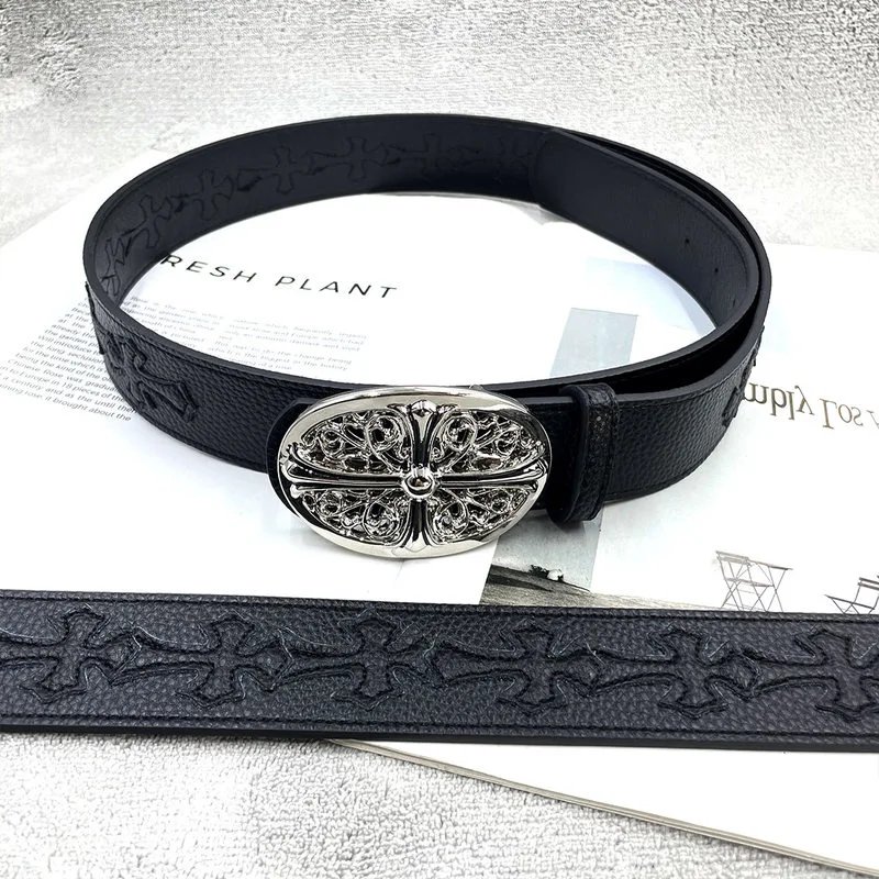 【 15 black cross black background, round cross 】 belt